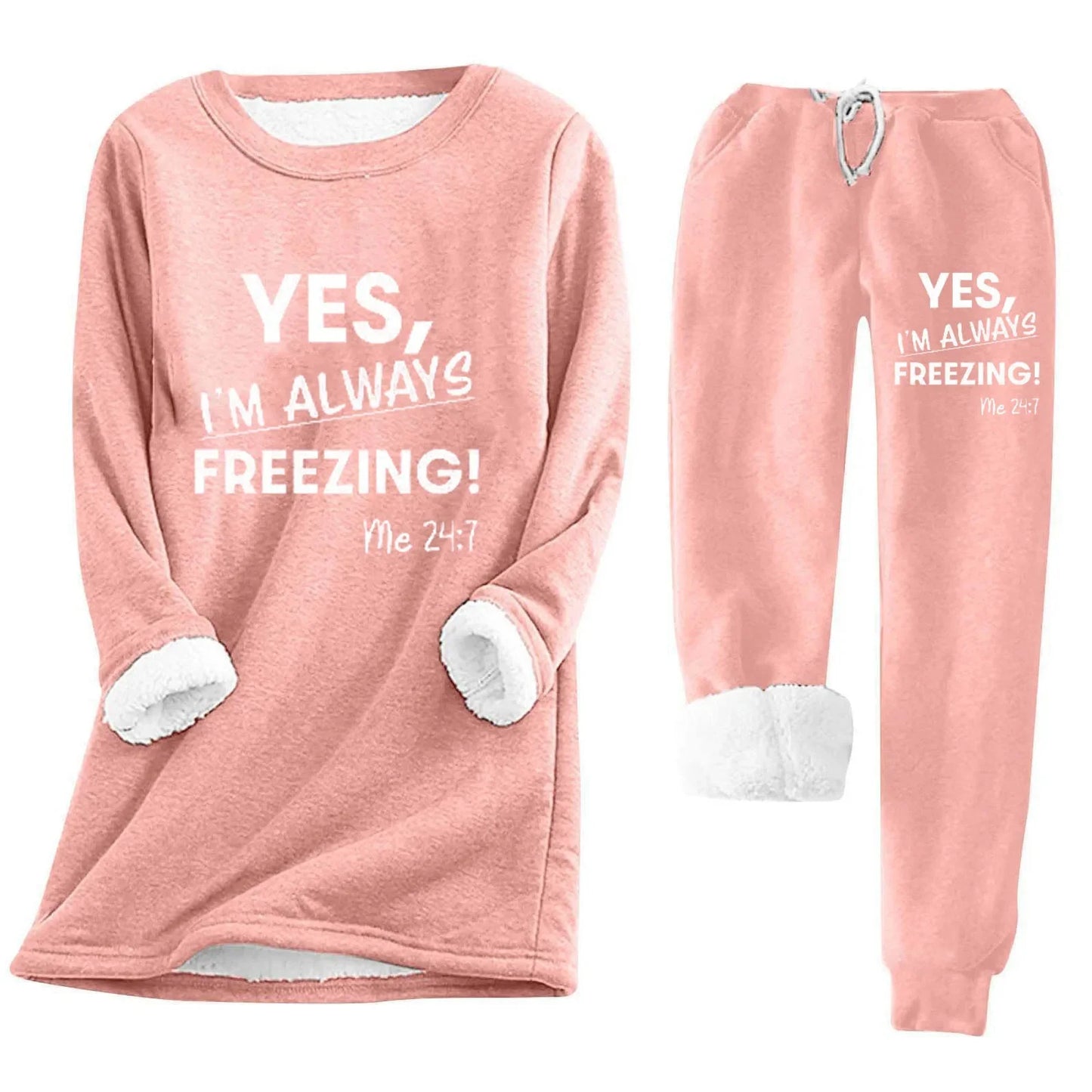 I’m Always Freezing Lounge Set
