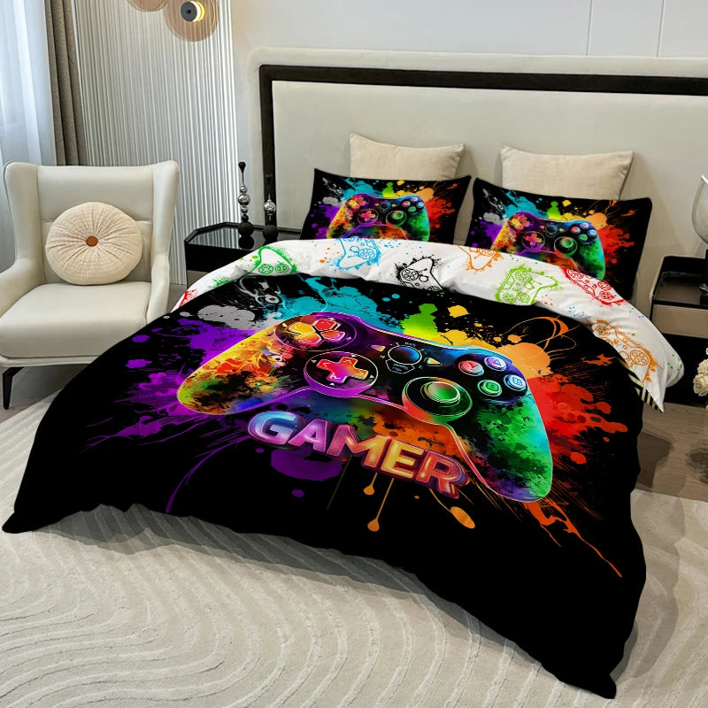 Game Console Duvet Cover Set