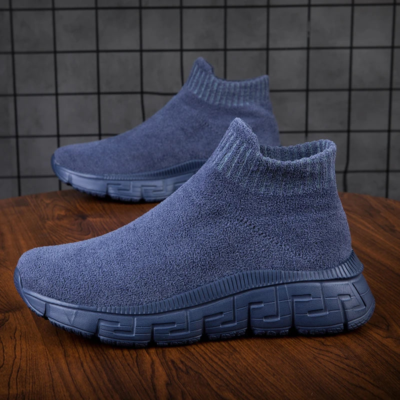 Unisex Soft Flannel Slip On Trainers