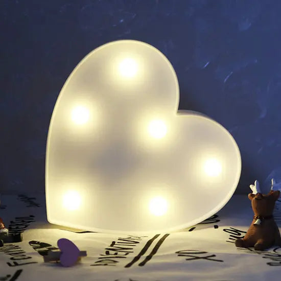 Small Love & Heart LED Lamps