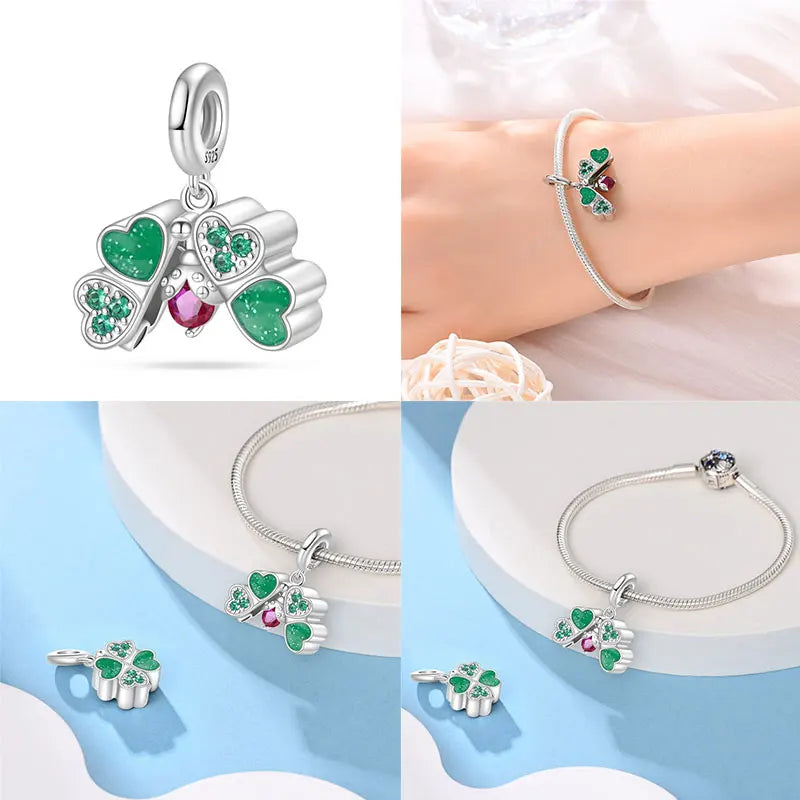 Silver Locket Style Charms