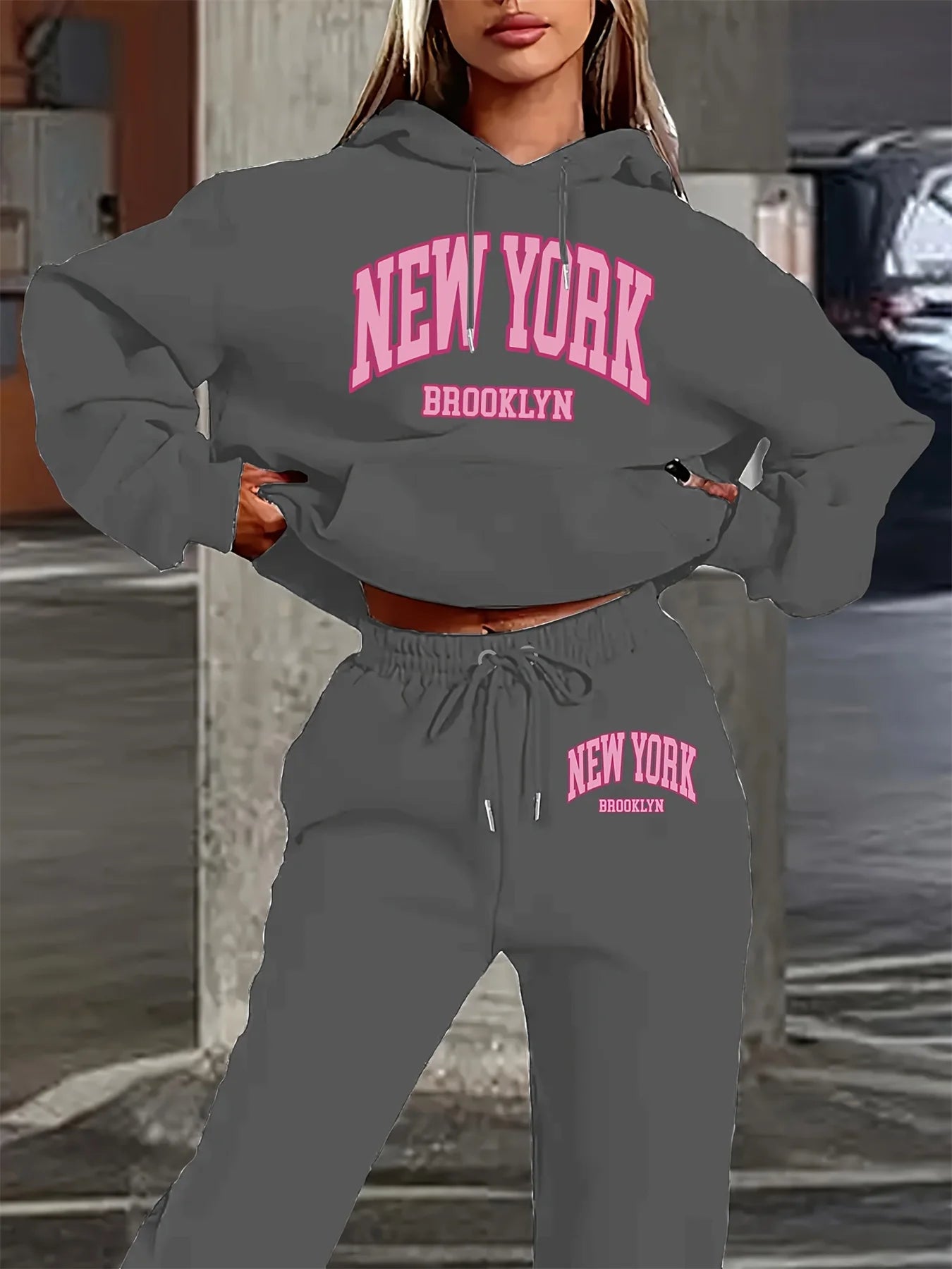 New York Printed Tracksuit