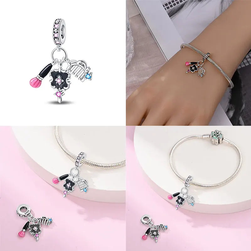 Make Up & Accessories Silver Charms Fit