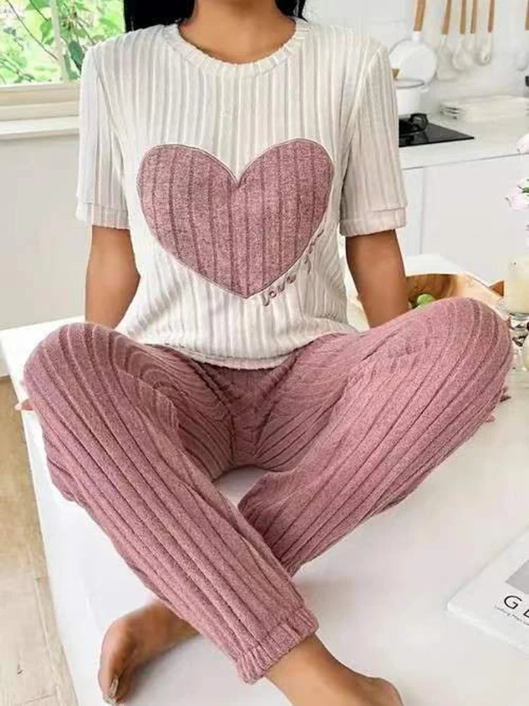 Heart Lounge Wear/Pyjama Set