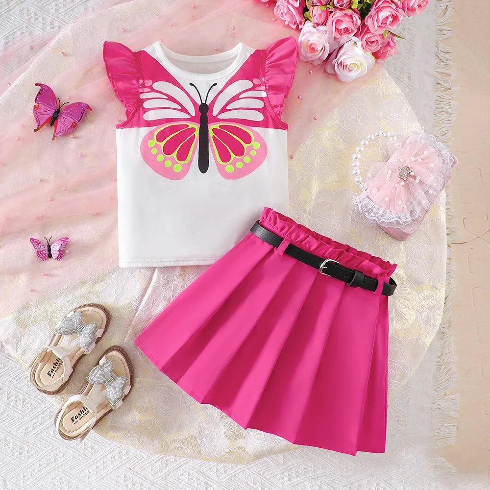 Girls Top & Skirt Sets