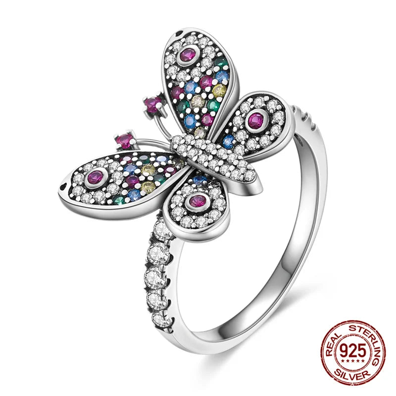 Butterfly Silver Ring