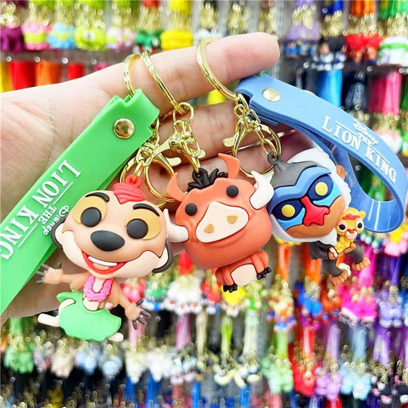 Lion King Cartoon Key Rings