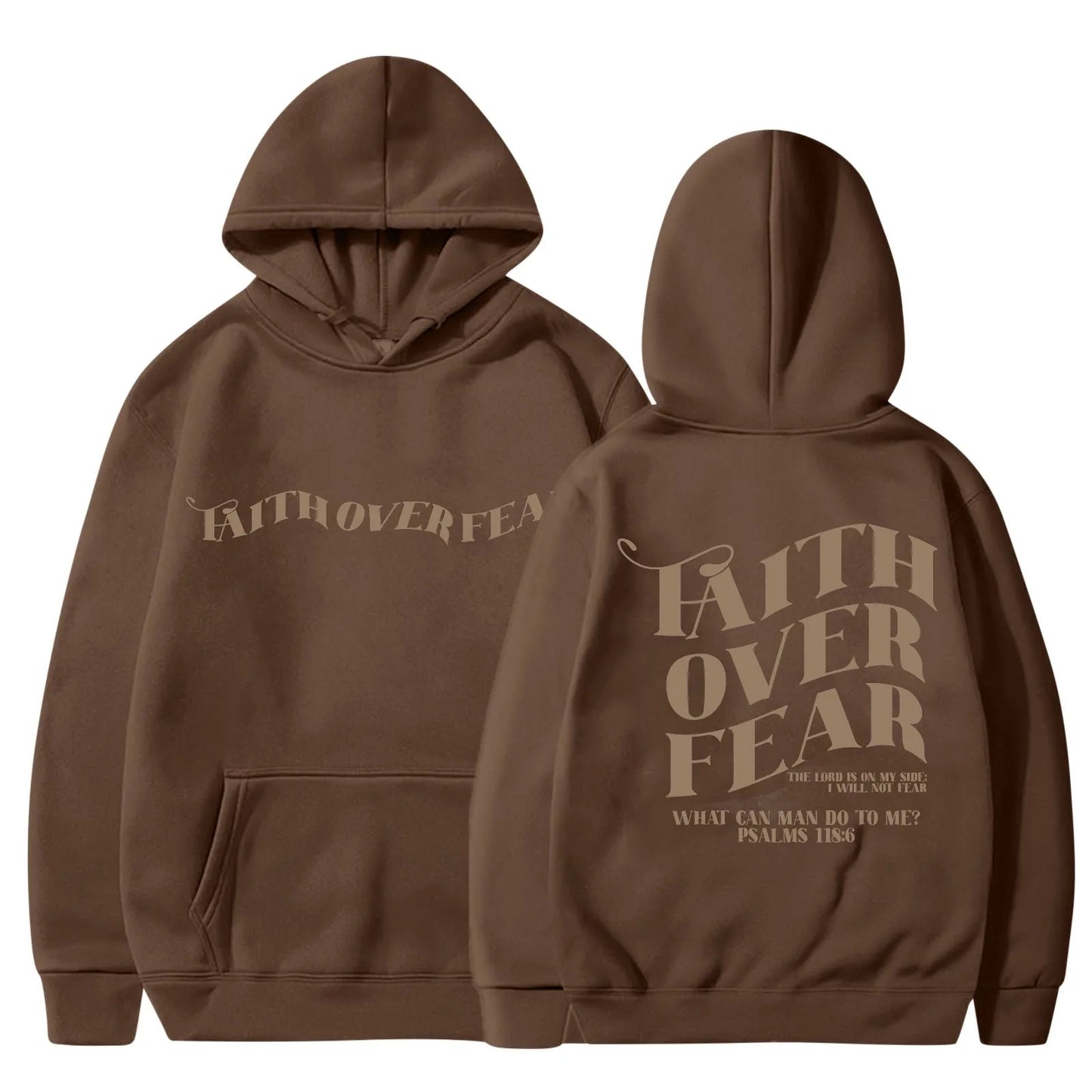 Faith Over Fear Hoodies