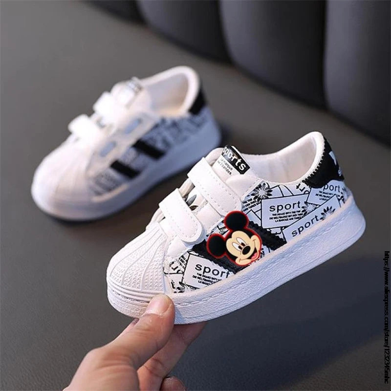 Young Kids Mickey & Minnie Trainers