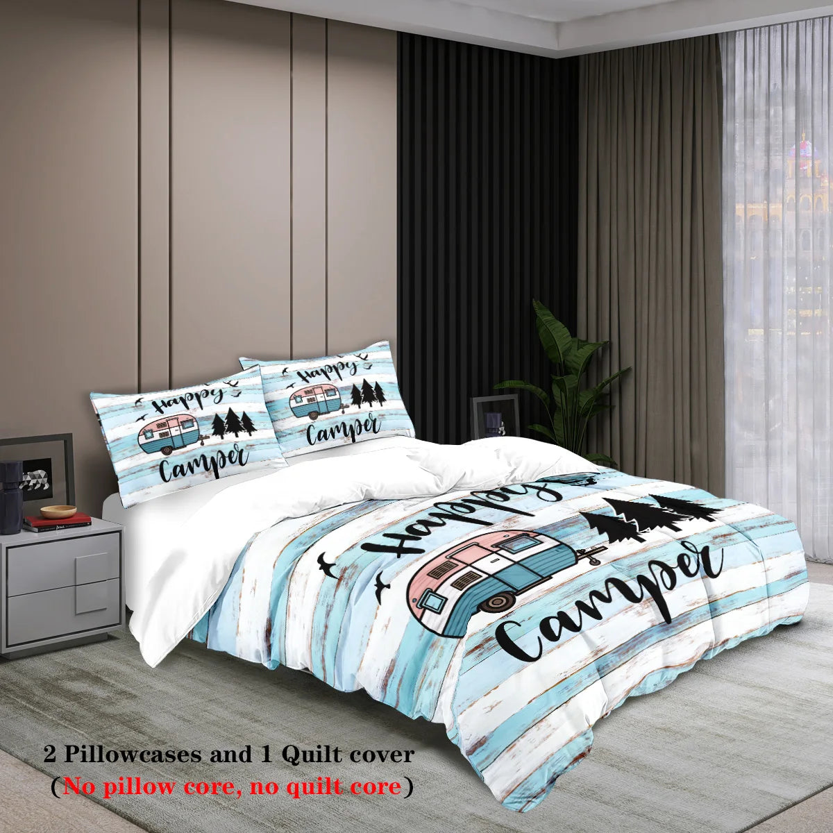 happy camper Duvet Set