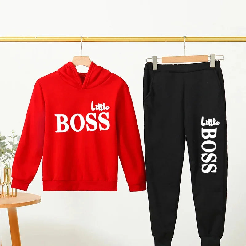 Kids Little Boss Tracksuit