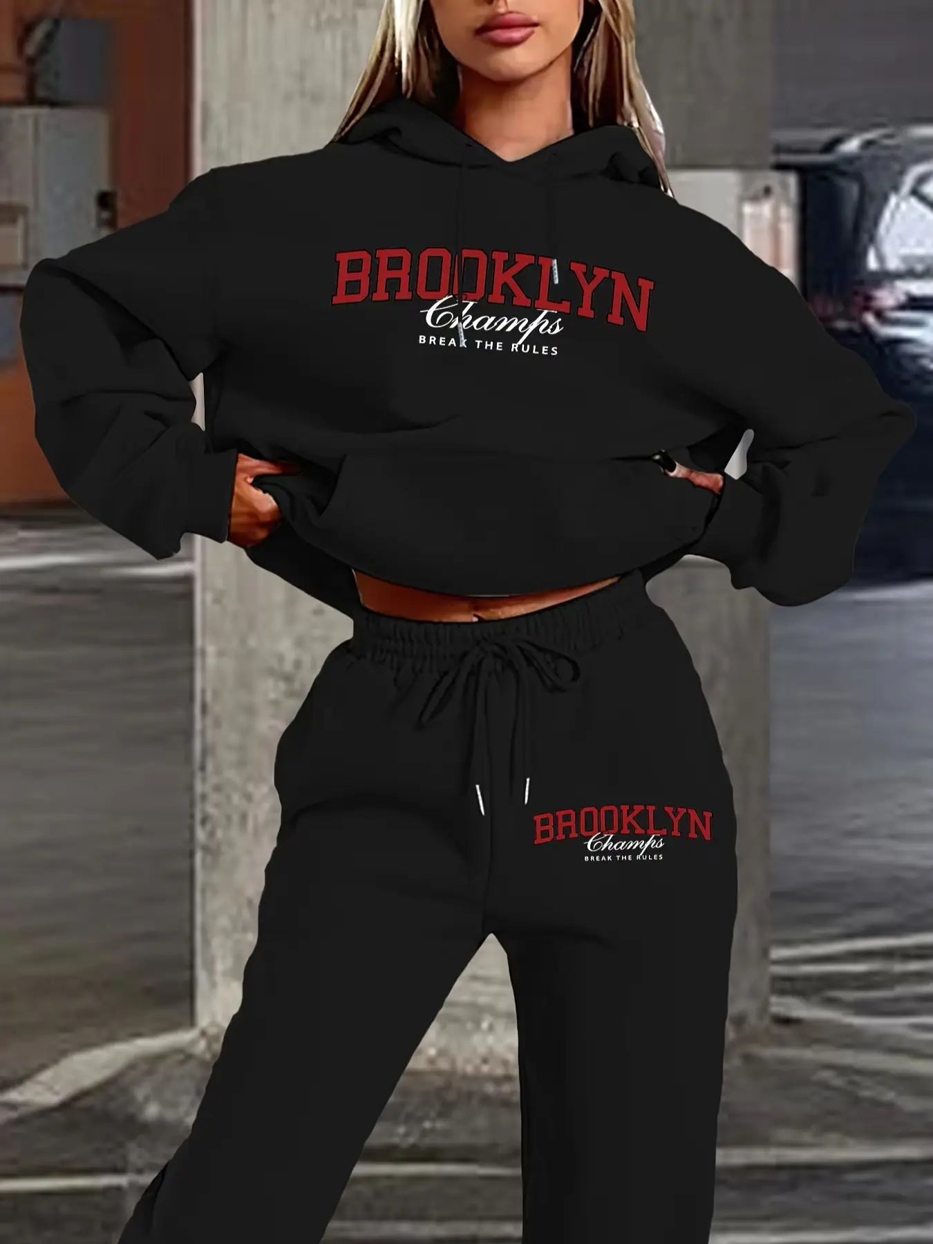 Brooklyn Champs Printed Tracksuit