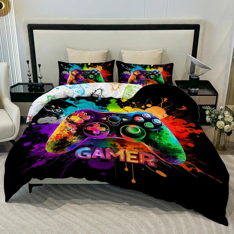 Game Console Duvet Cover Set
