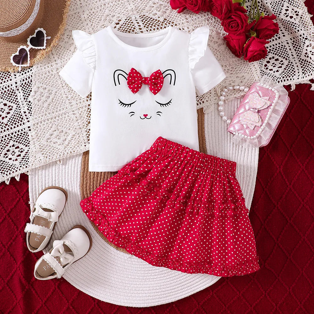 Girls Top & Skirt Sets