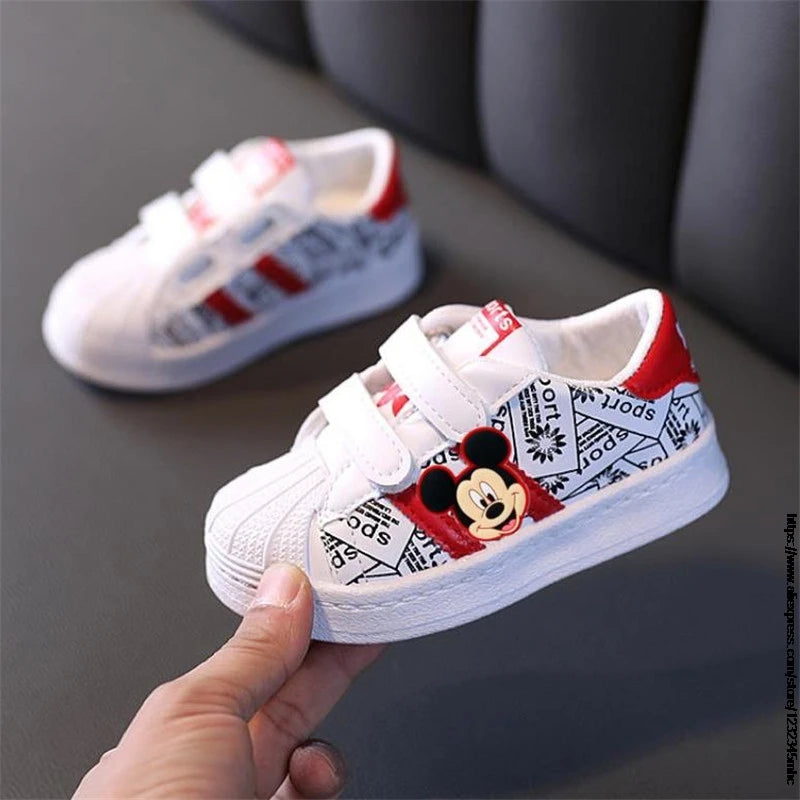 Young Kids Mickey & Minnie Trainers