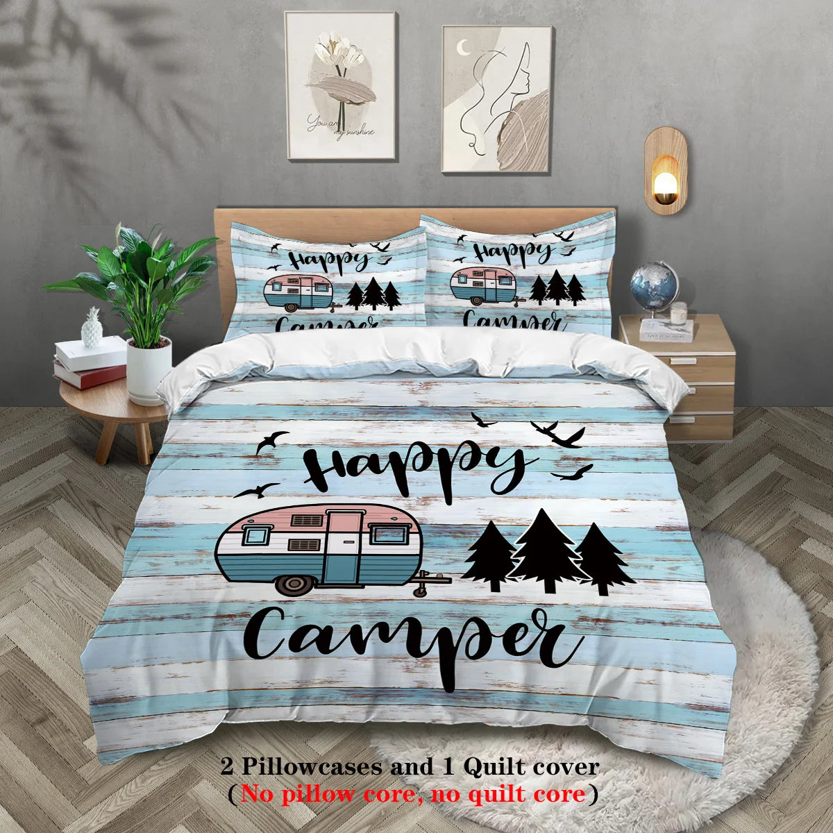 happy camper Duvet Set