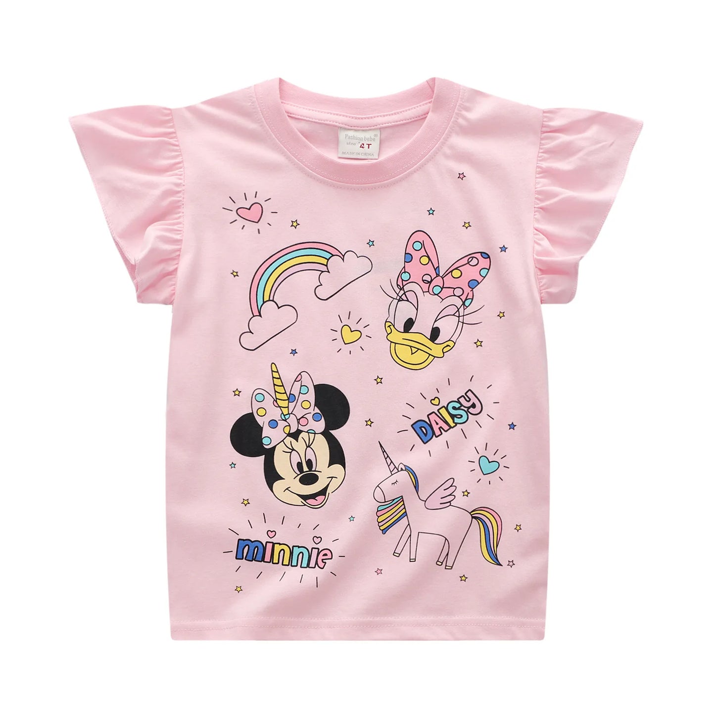 Girls Minnie & Daisy Top And Shorts Set