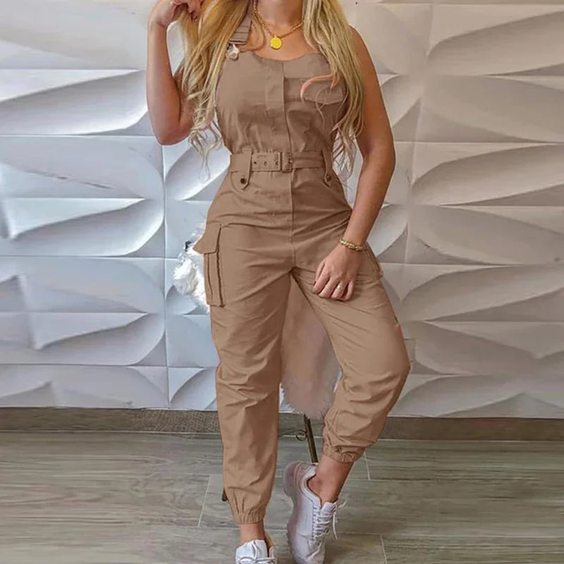 Cargo Style Dungarees