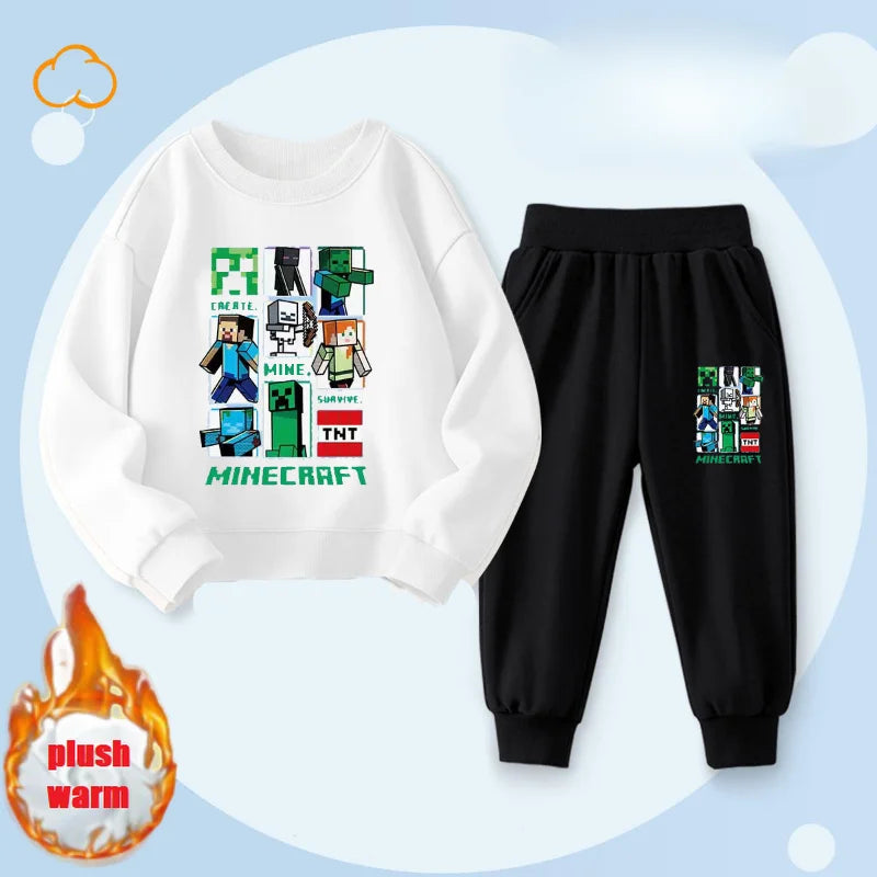 Boys Mine Craft Tracksuit