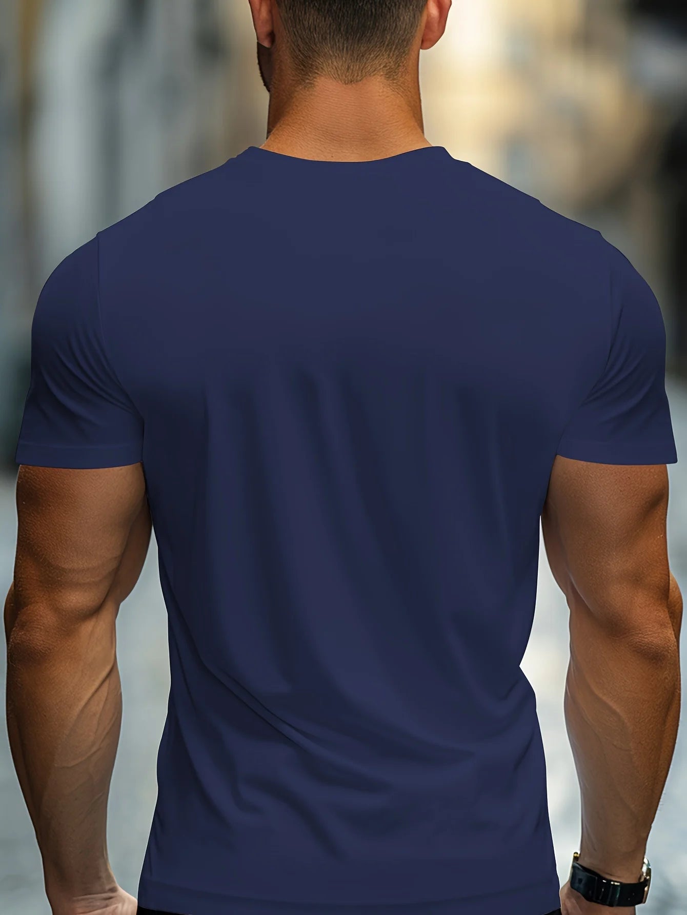Men's Loose Fit NY Graphic Print T-shirt