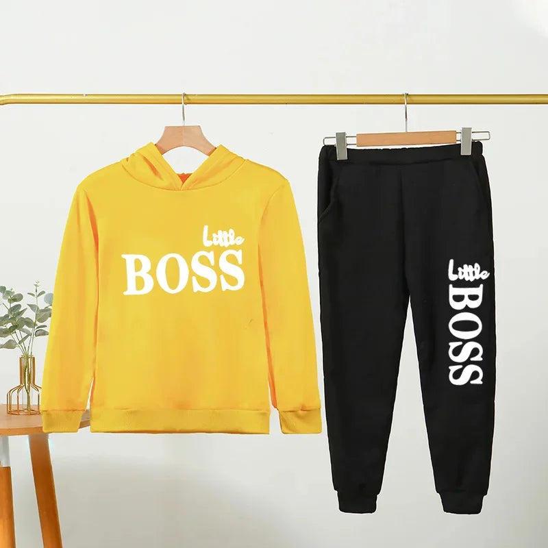 Kids Little Boss Tracksuit
