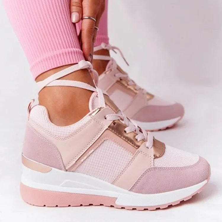 Women’s Wedge Casual Comfy Trainers