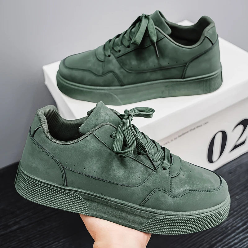 Men's Casual Suede Style Trainers