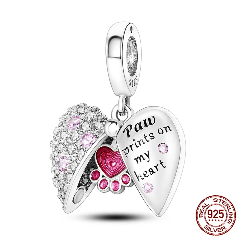 Silver Locket Style Charms