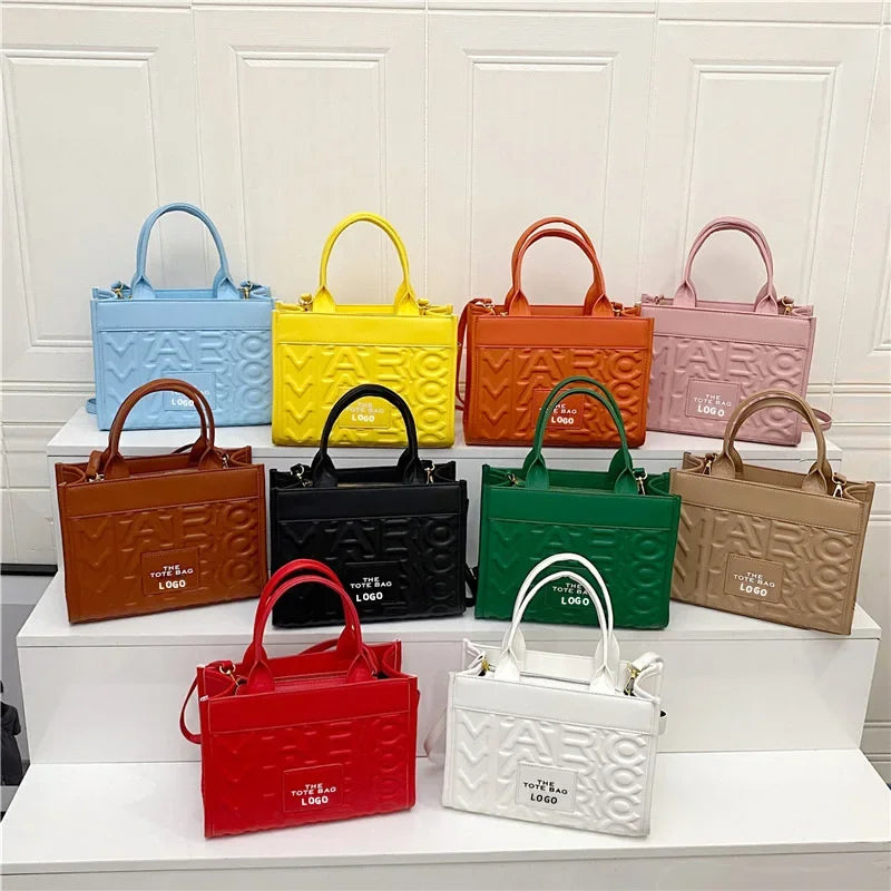 Raised Print Tote Bags