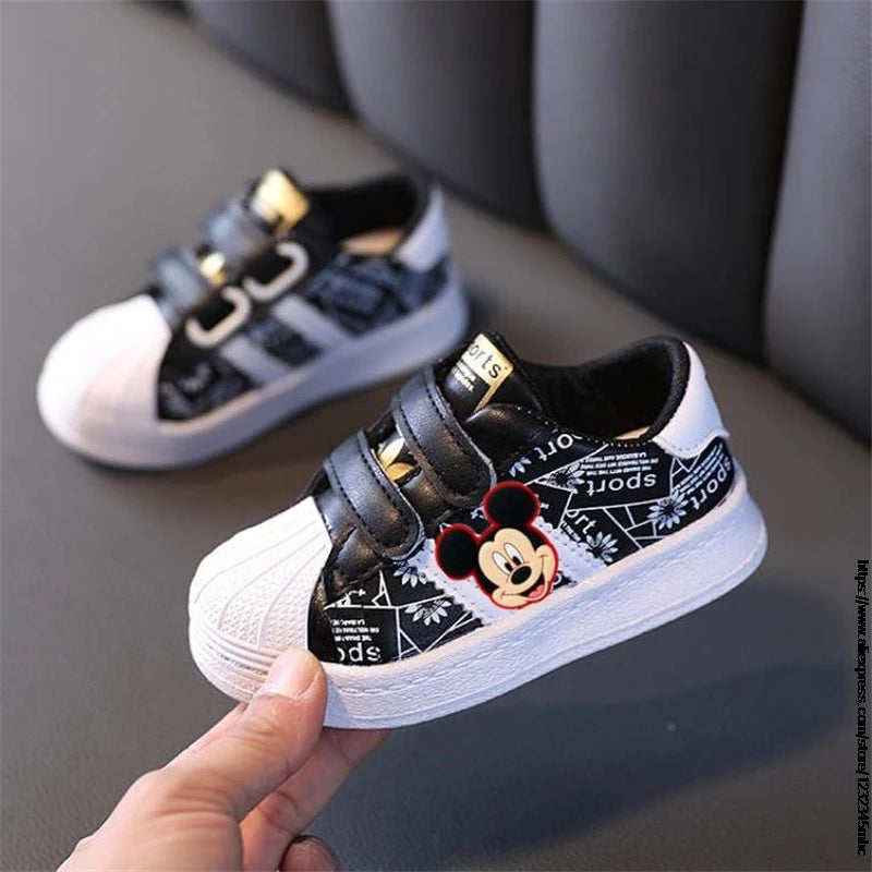 Young Kids Mickey & Minnie Trainers