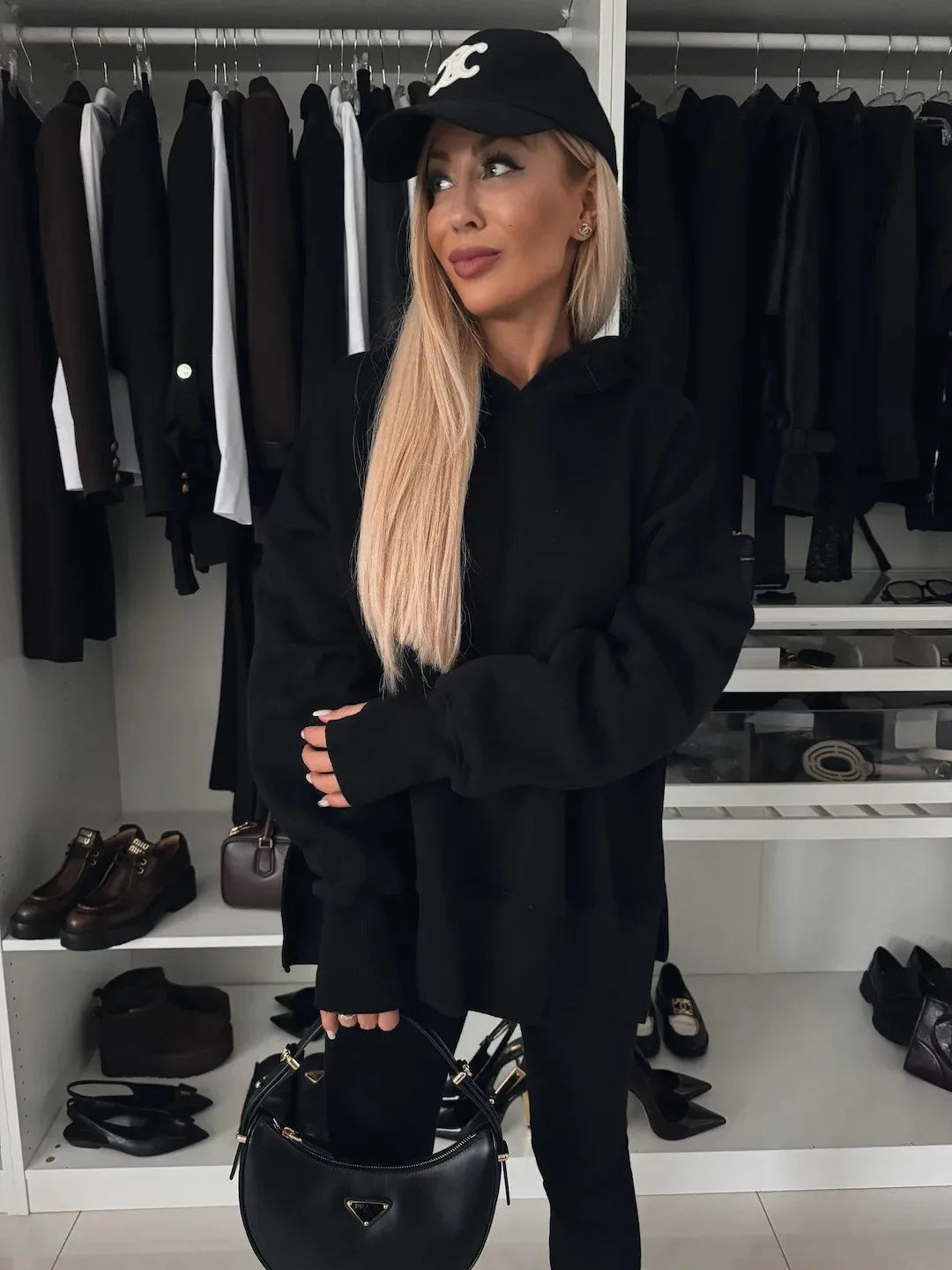 Casual hoodie & Leggings Set
