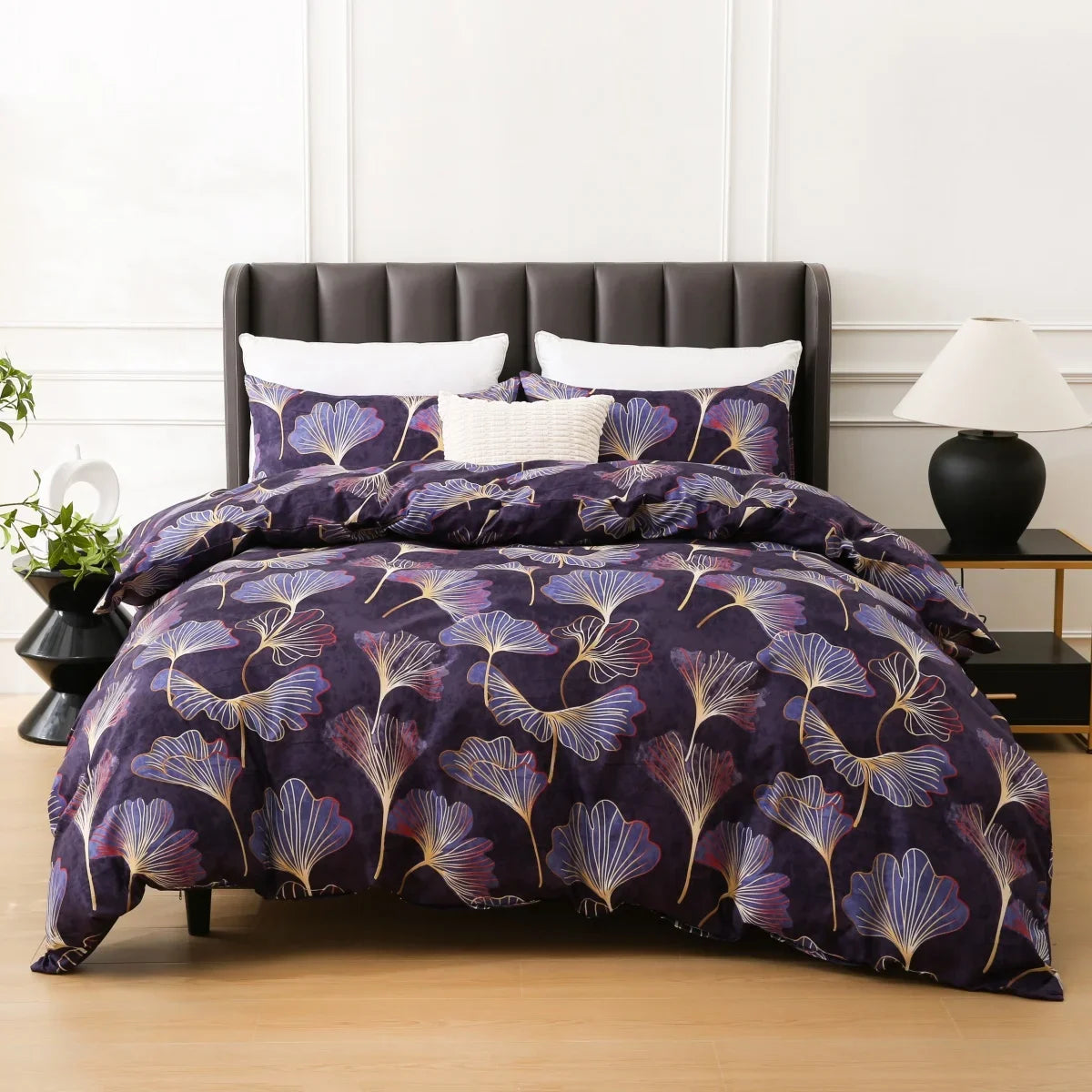 Patterned Print Duvet Cover Set