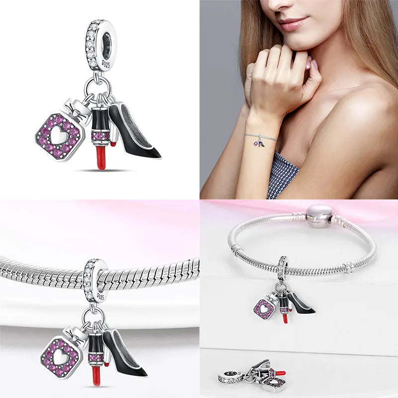 Make Up & Accessories Silver Charms Fit