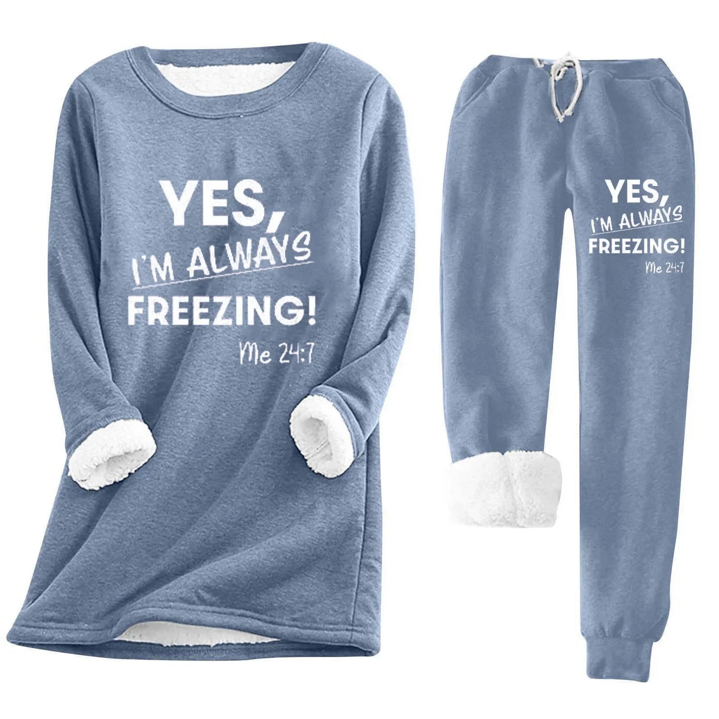 I’m Always Freezing Lounge Set