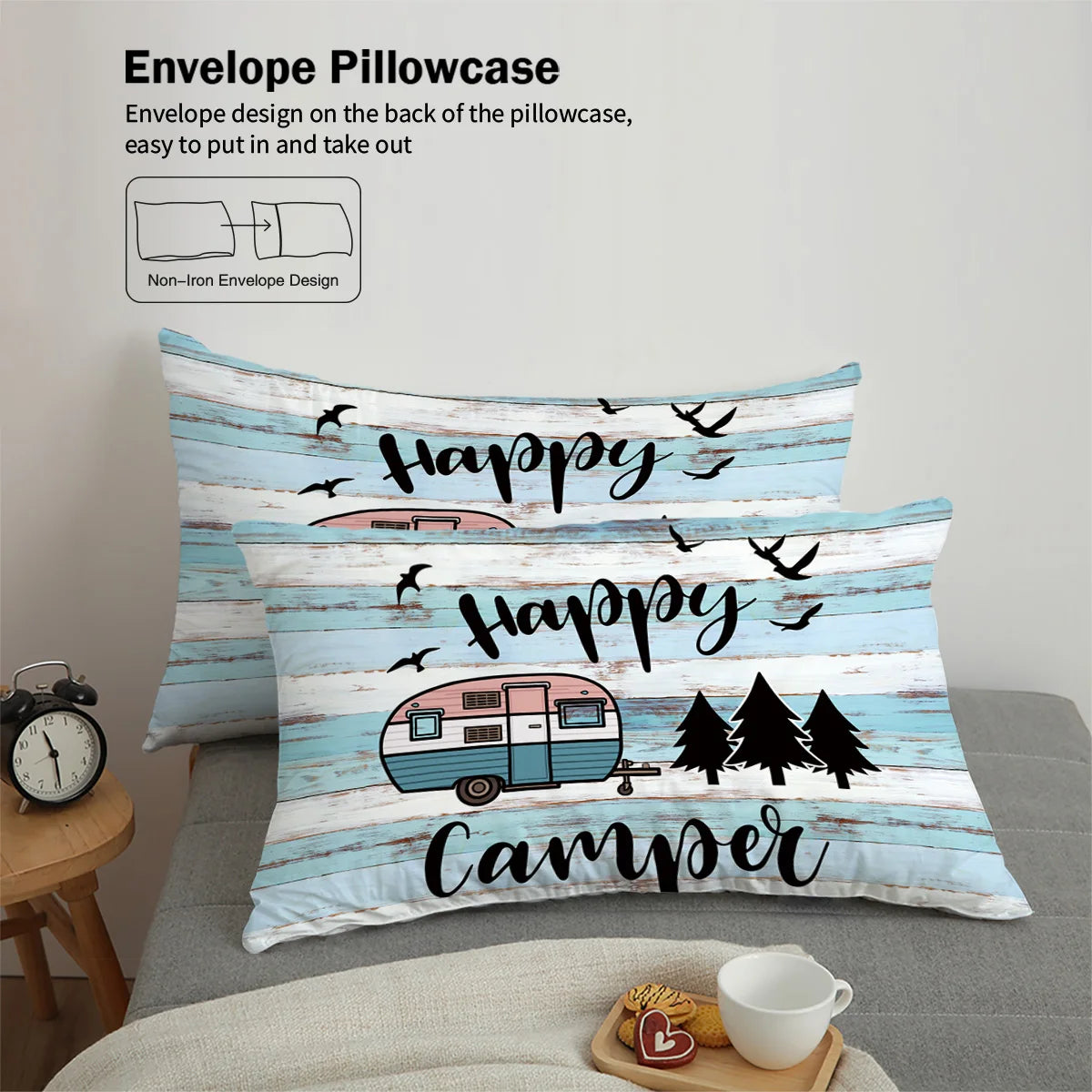 happy camper Duvet Set