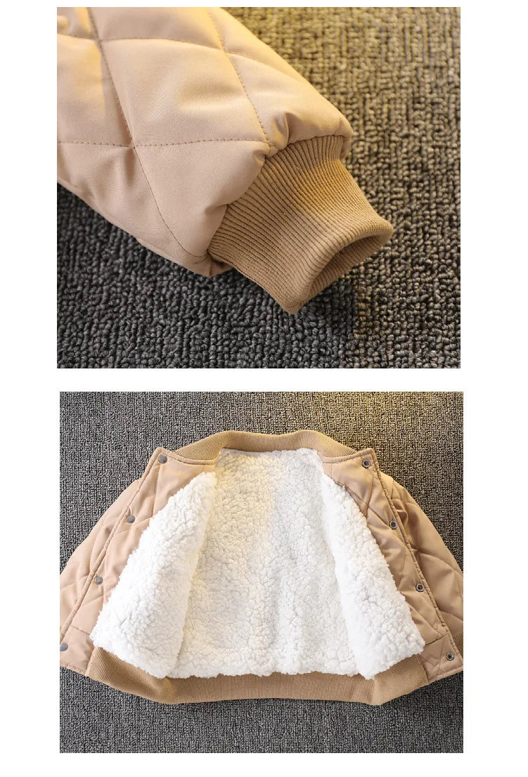 Young Boys Baseball Style Jacket