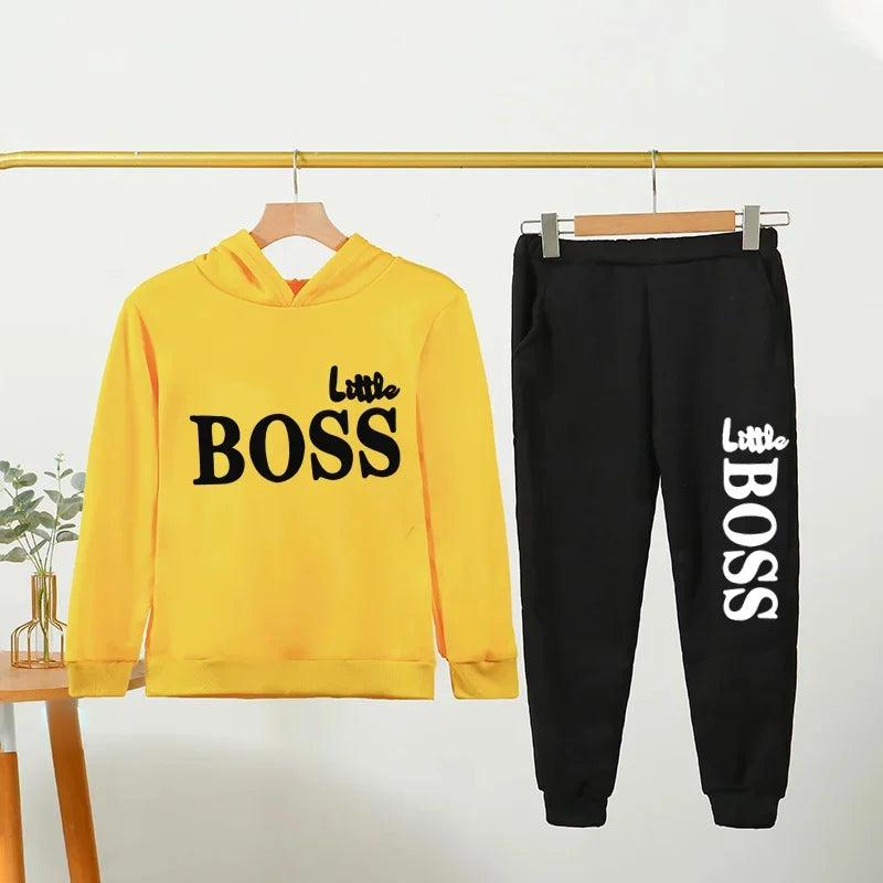 Kids Little Boss Tracksuit