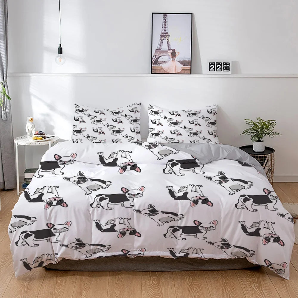 French Bulldog Cute Duvet Cover Sets
