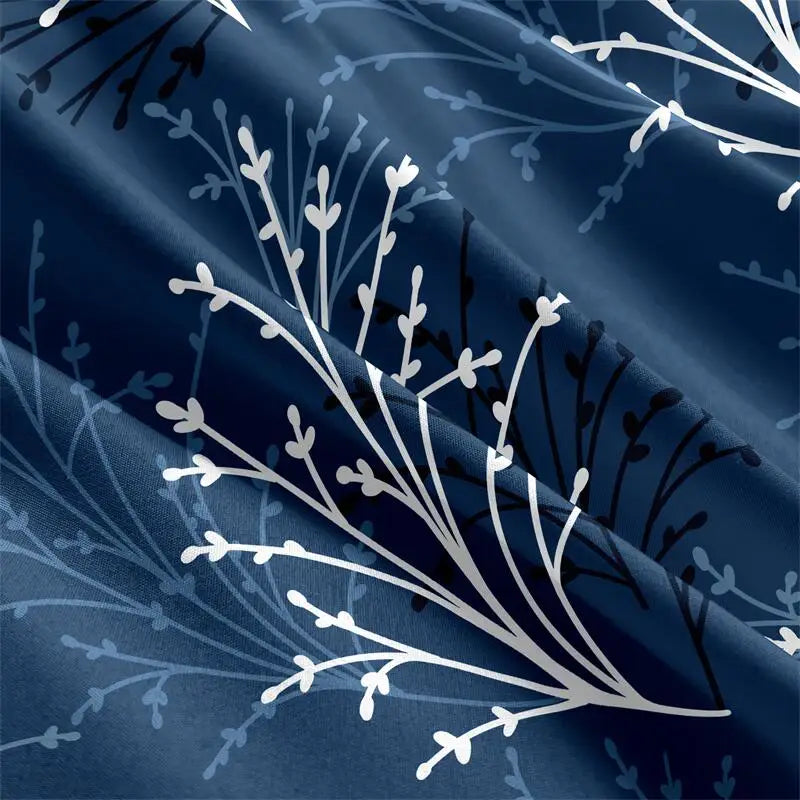 Flower Branch Design Duvet Set