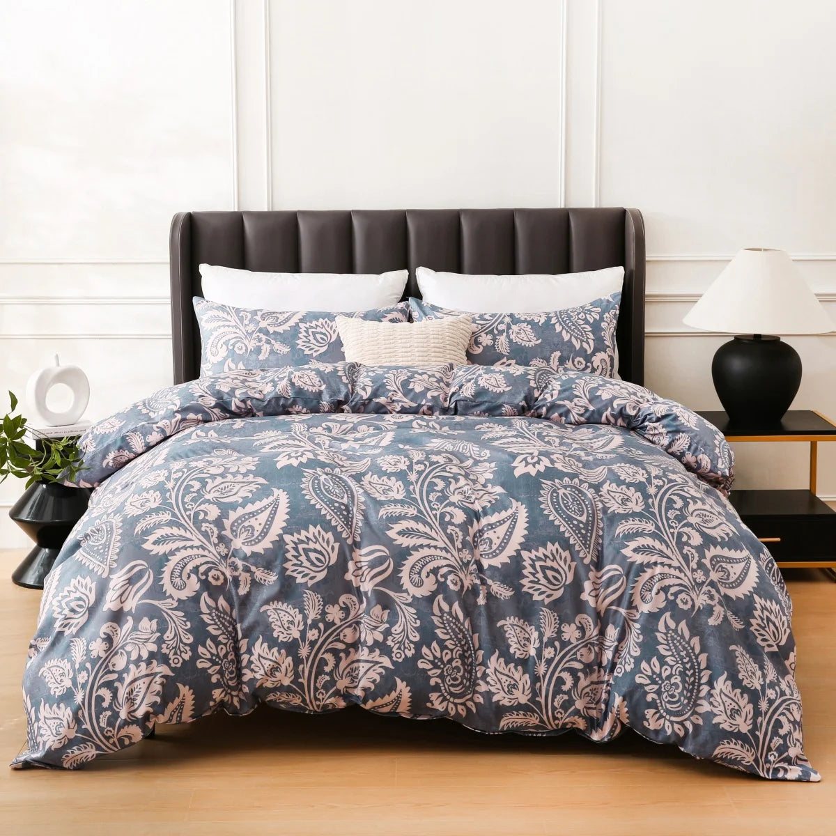 Patterned Print Duvet Cover Set