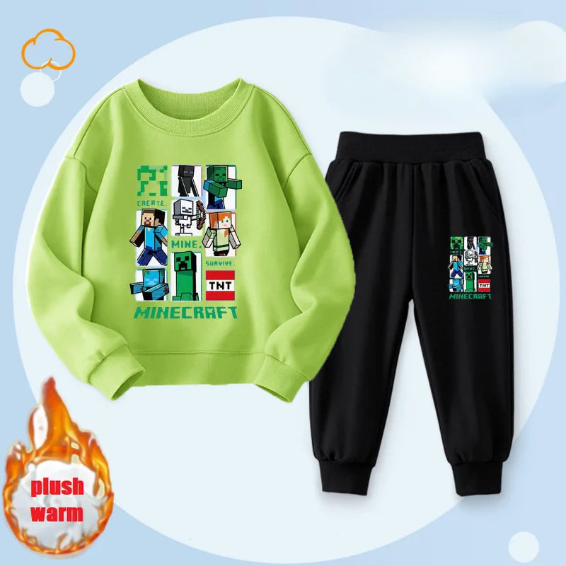 Boys Mine Craft Tracksuit