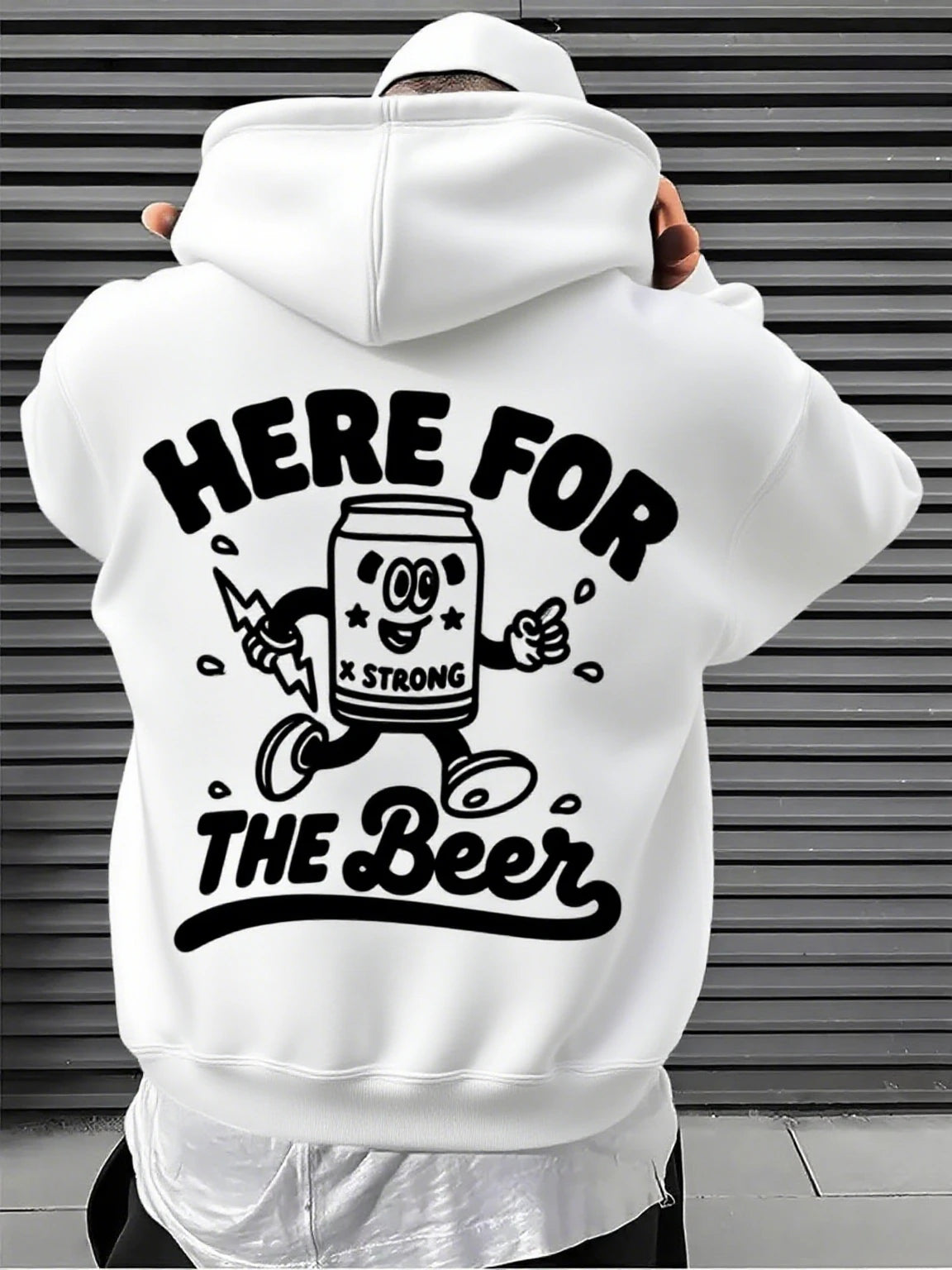 Men’s Soda People Graphics Hoodie