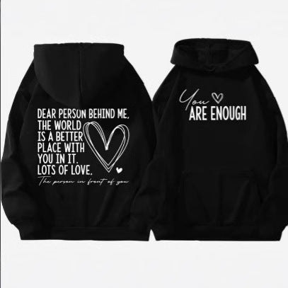 You Are Enough Hoodie