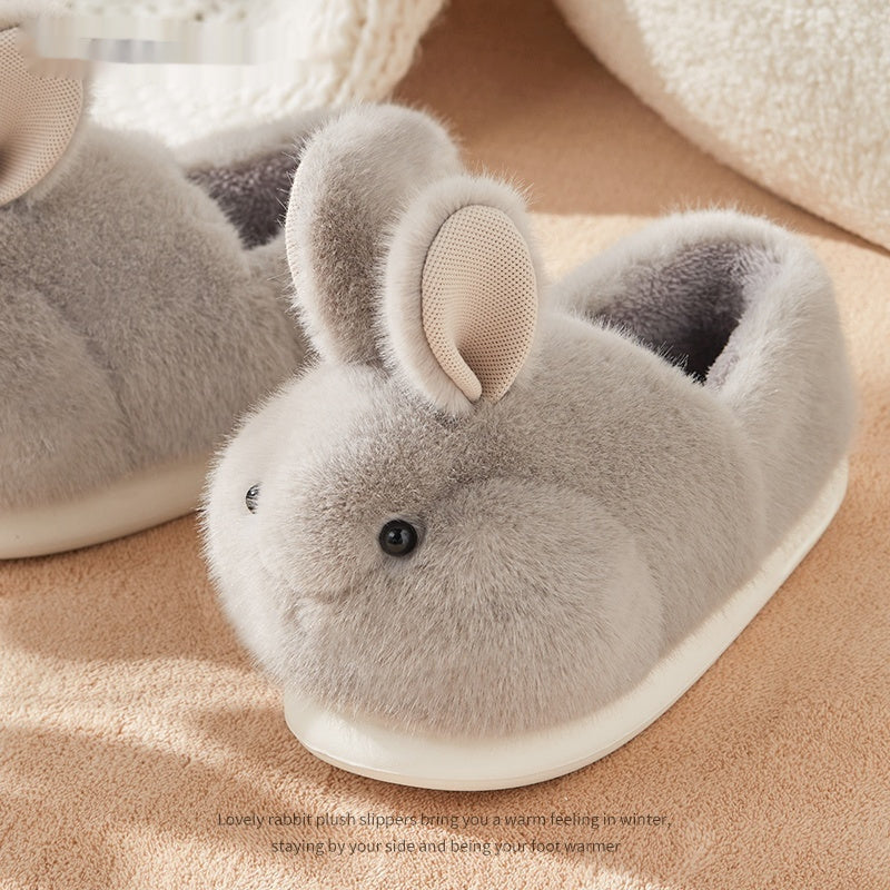 Cute Bunny Plush Slippers