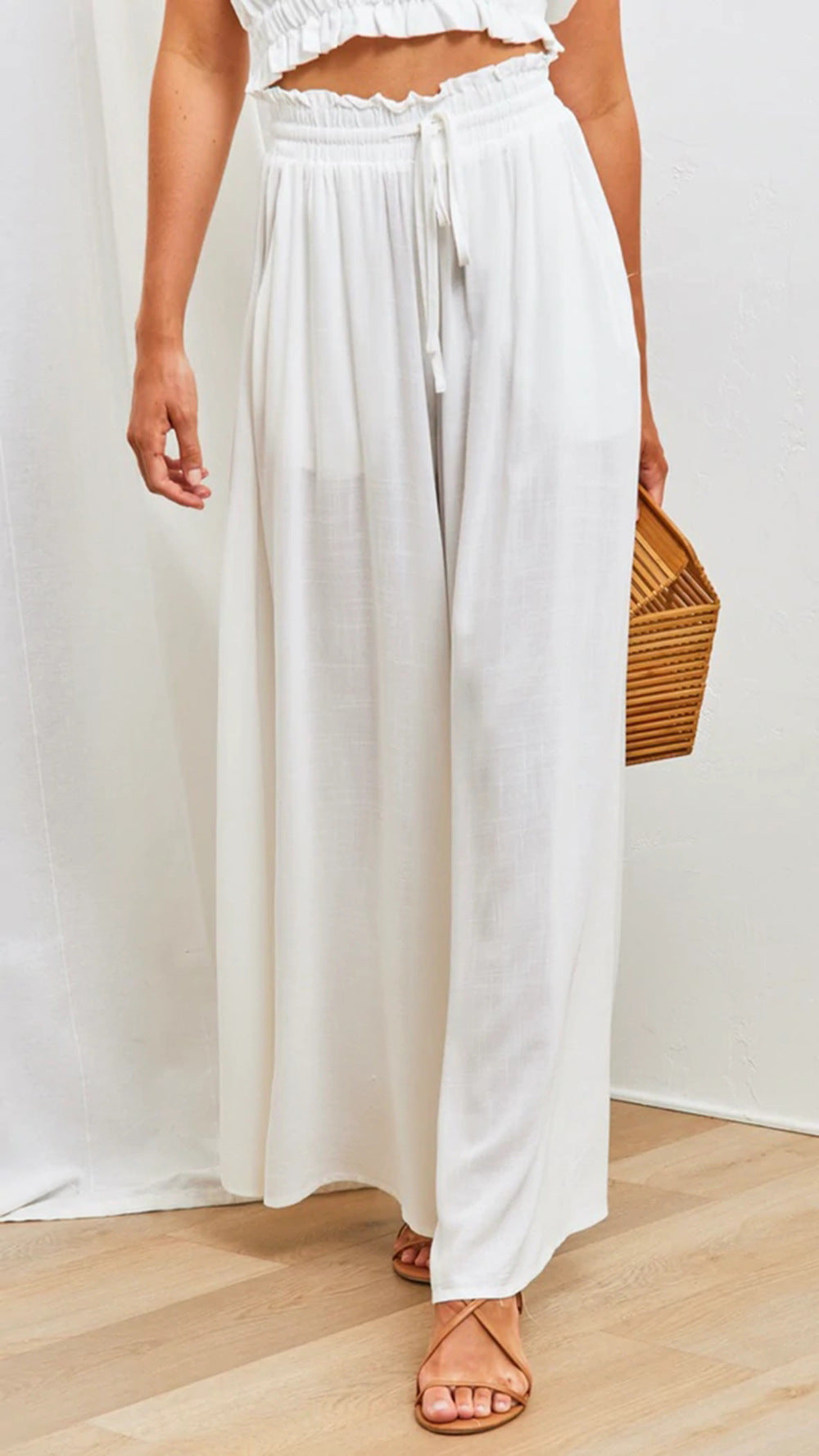 Loose Casual Wide Leg Trousers