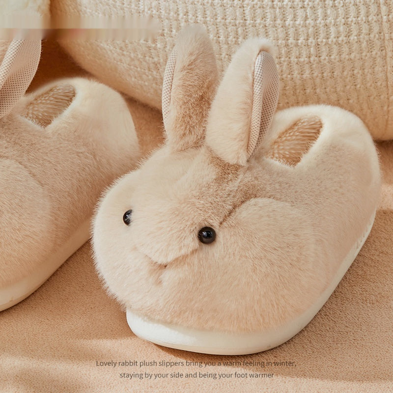 Cute Bunny Plush Slippers