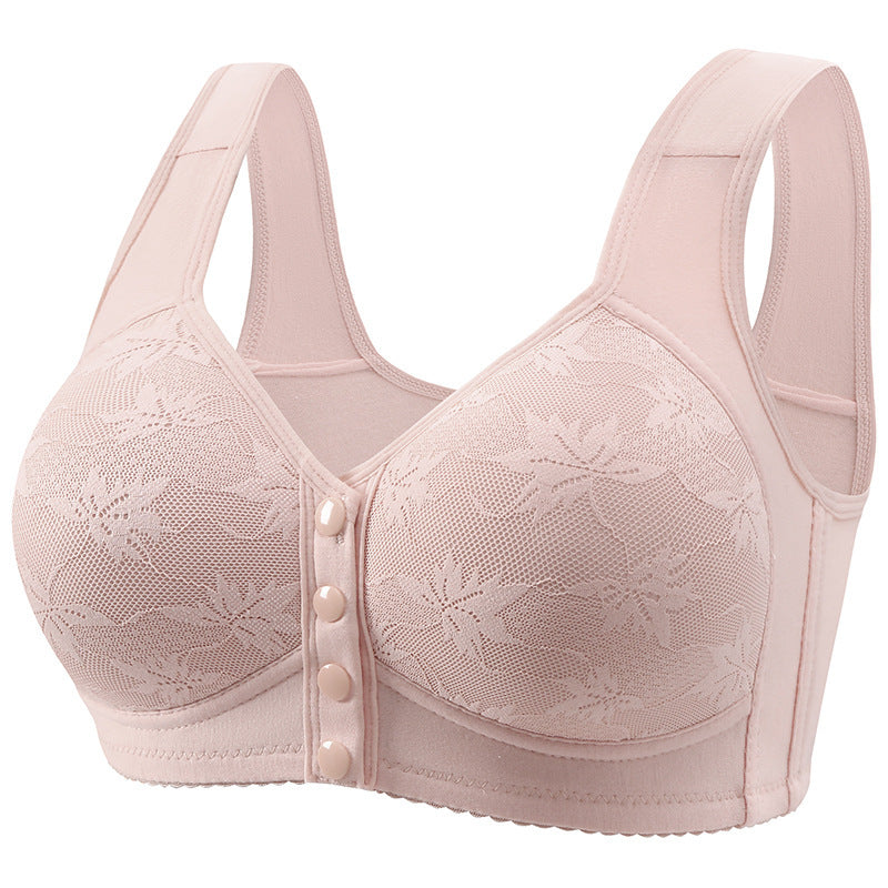 Plus Size Front Closure Underwired Bra