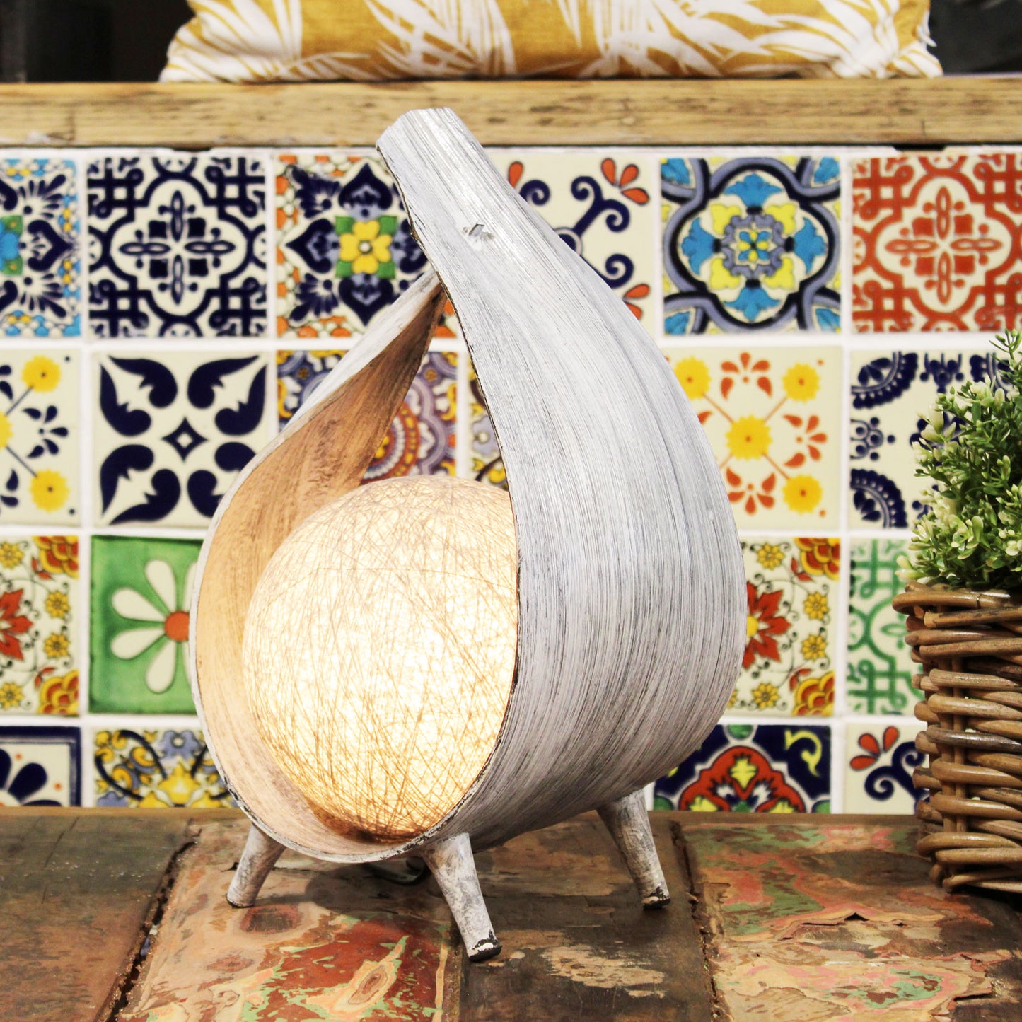 Natural Coconut Lamps
