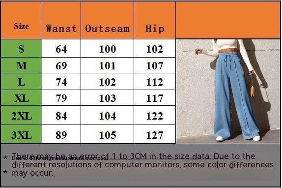 Loose-fitting Wide-leg Joggers