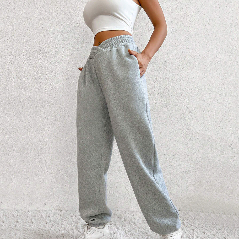 V-shaped Waist Casual Pants
